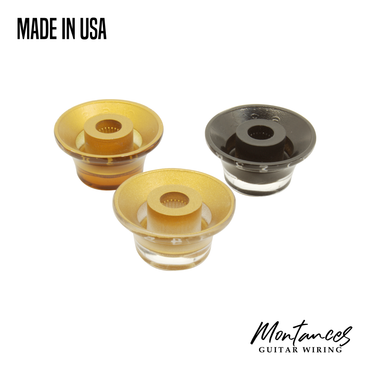 Top Hat Knob, Gibson Style see-through, made in USA, 24 splines, Sold Per Piece