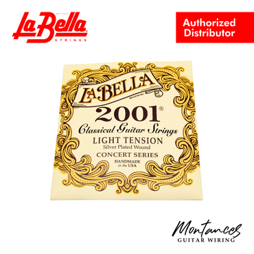 La Bella 2001 Classical - Light Tension - Classical Guitar Strings