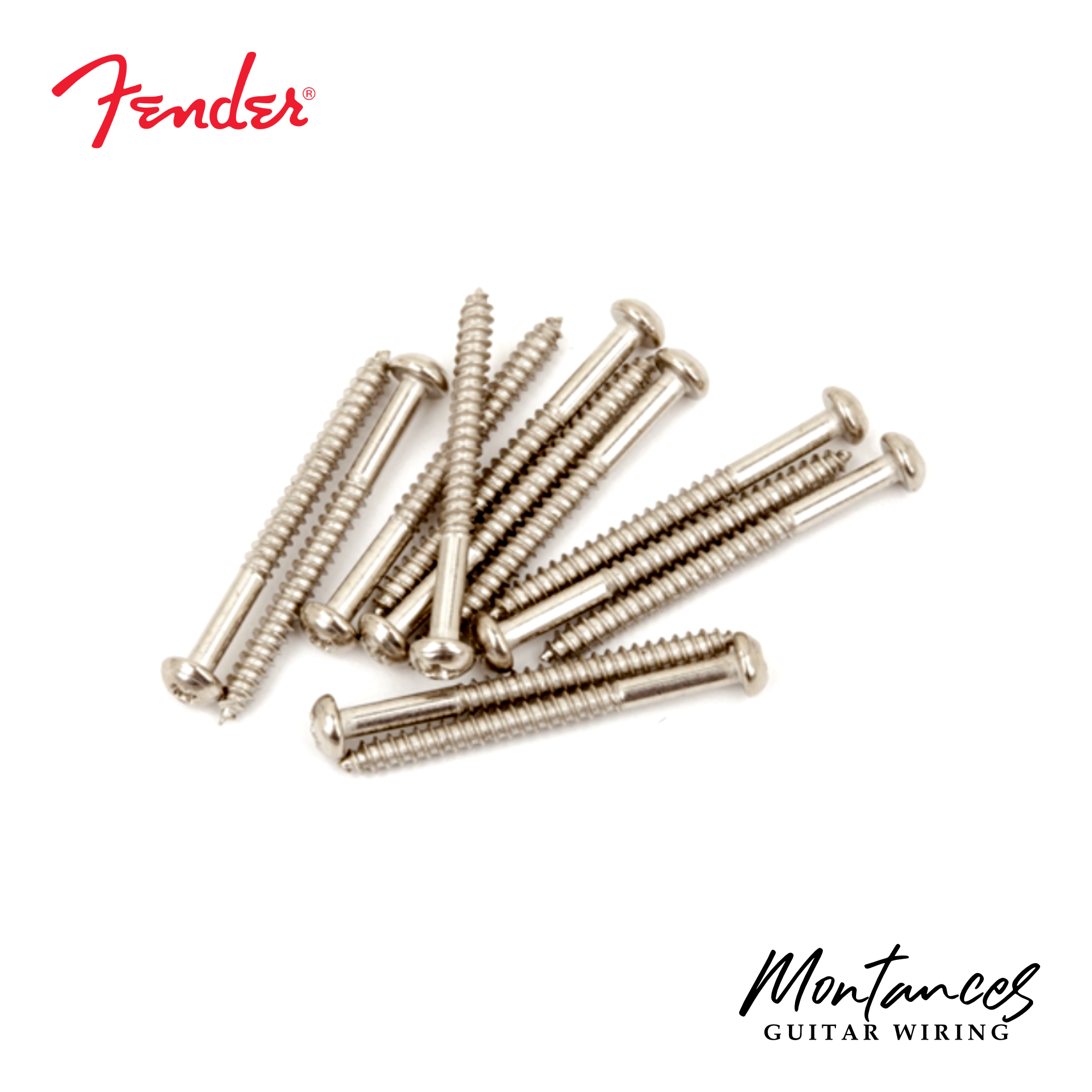 Fender® Pickup Mounting Screws for P-Bass & J-Bass