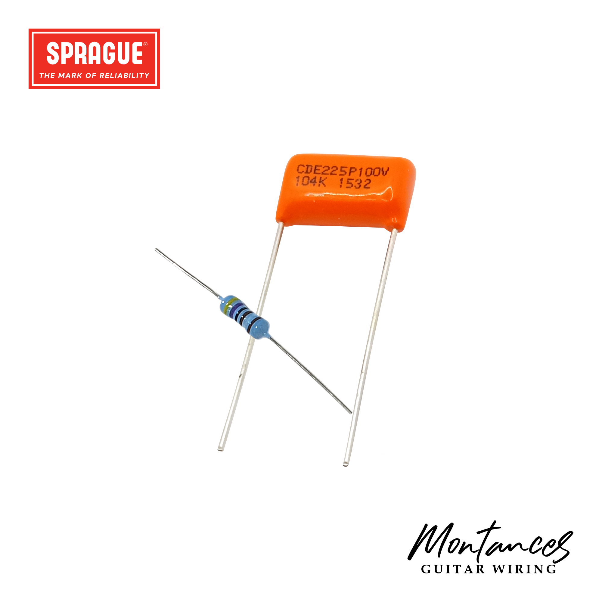 Greasebucket Tone Control Circuit – For Electric Guitar and Bass | Hand-Soldered with Orange Drop Cap