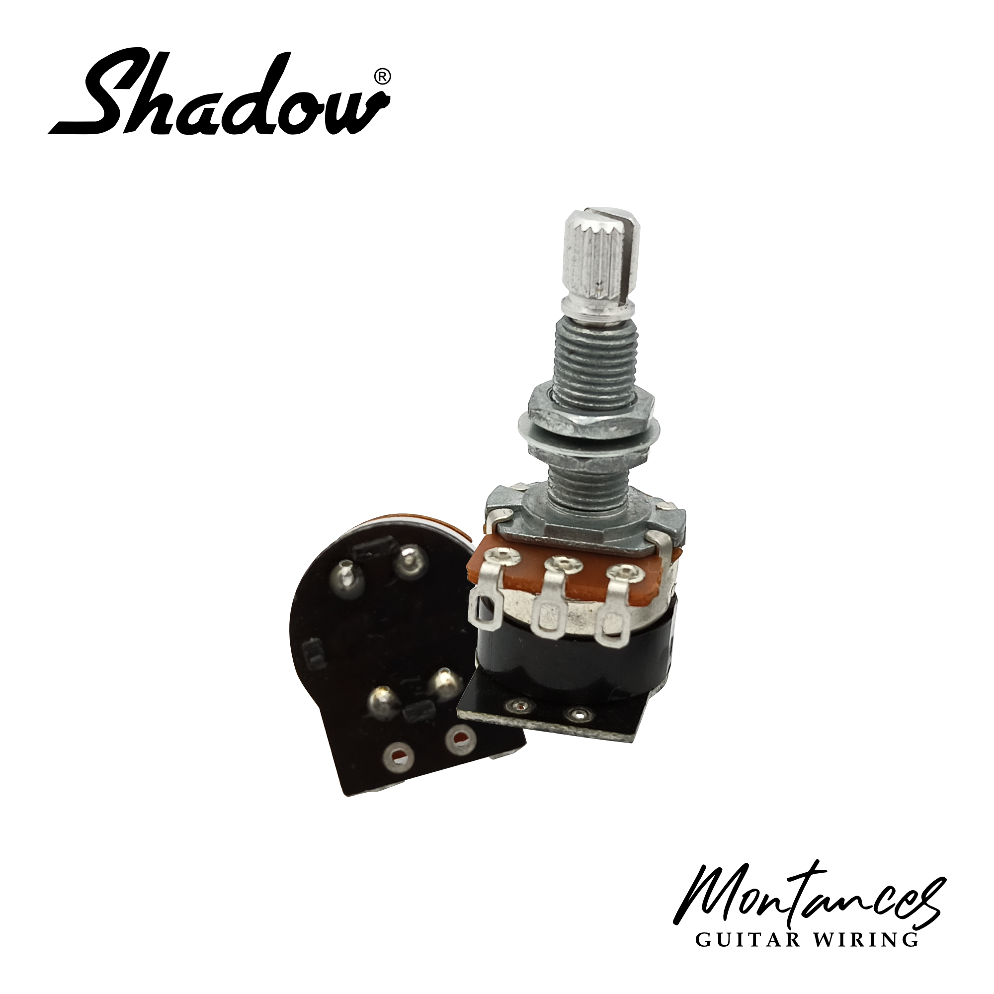 Shadow® Kill Pot 2-in-1 function ⅝” Semi-Long Length Potentiometer and Kill Switch