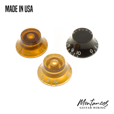 Top Hat Knob, Embossed Numbers, Gibson Style made in USA, 24 splines, Sold Per Piece