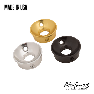 Jack Plate for Telecaster guitars, Electrosocket style made in USA