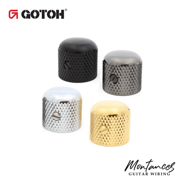 Gotoh® Metal Knobs for 6.0mm Solid Shaft Pots