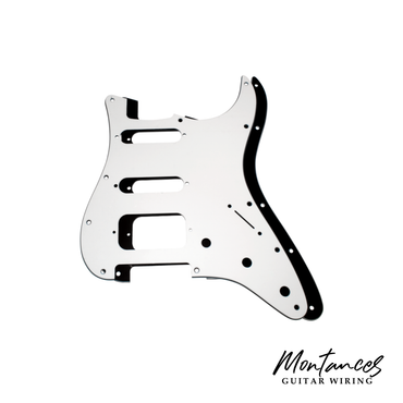 Pickguard for American Deluxe Strat®, HSS, 11 Hole, 3-Ply