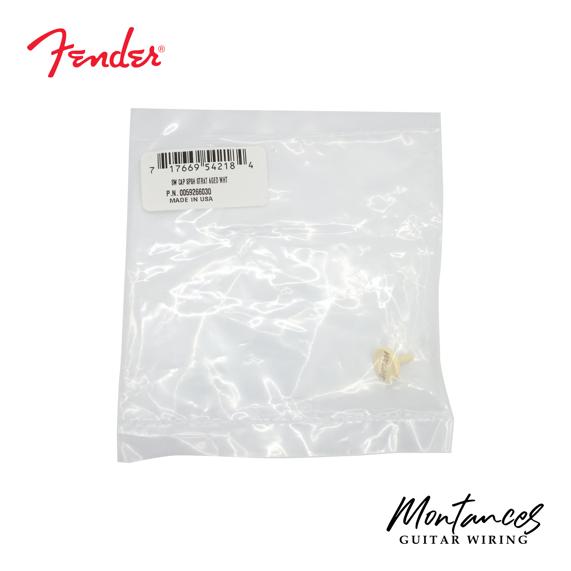 Fender® Knob & Knob Cap for the S-1 Switch