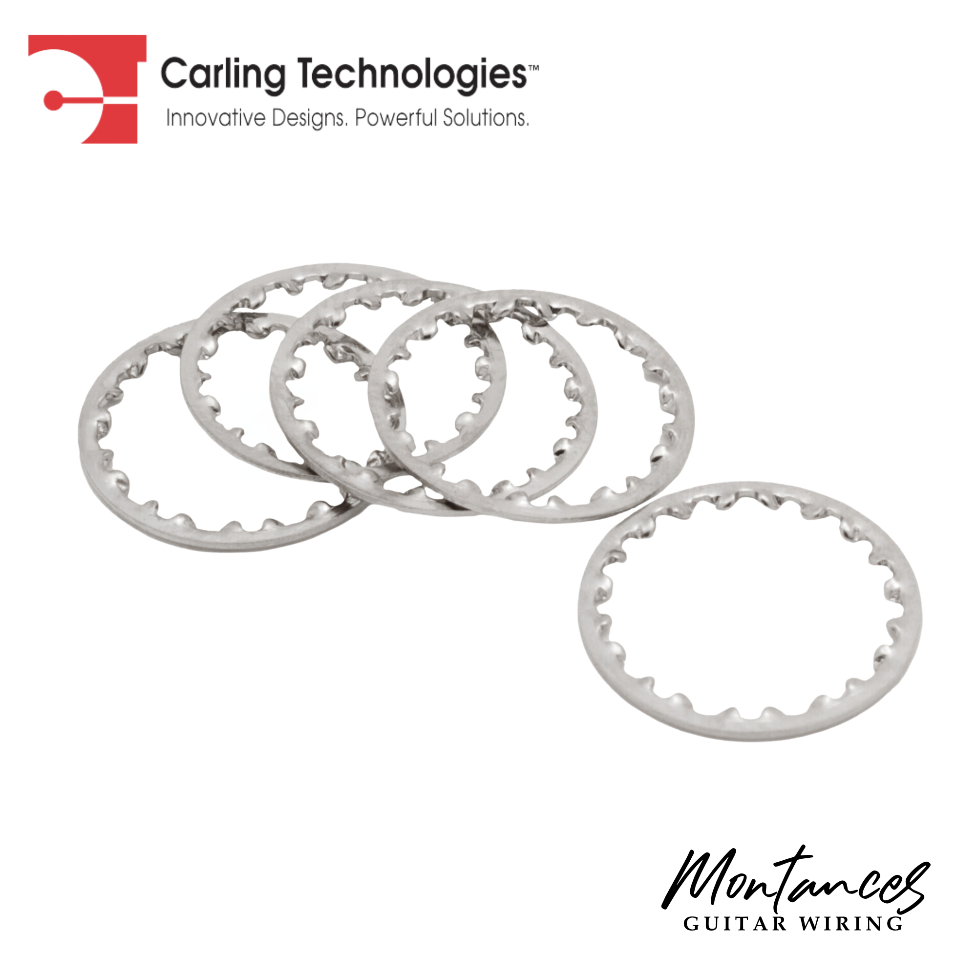 Lock Washer - Carling, Internal Tooth, for Toggle and Foot Switches (M12)