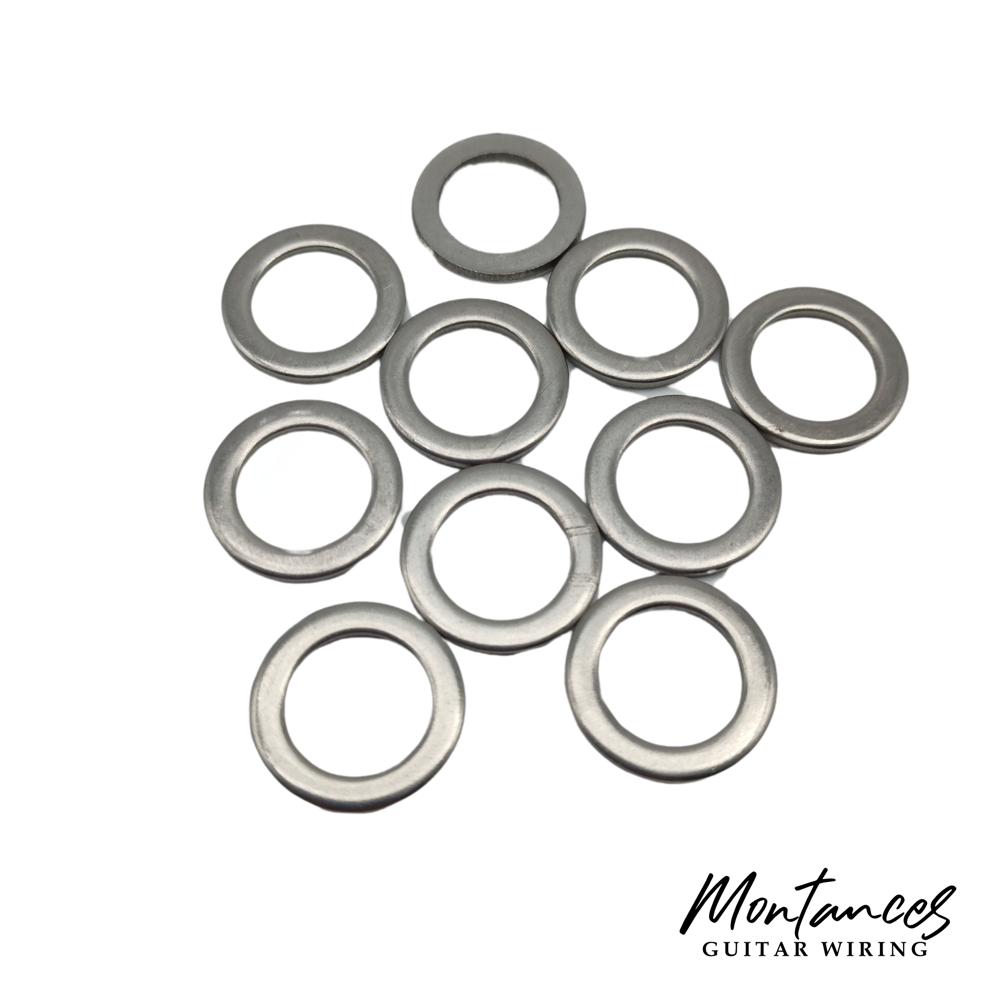 Washer - Flat, M12, Stainless Steel, Thick, for Guitar Pedals and Stomp Boxes
