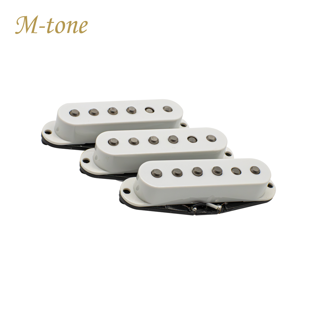 ギター Stratocaster with Alnico 2 & 3 pickups M-Tone SSS Strat Pickups | Alnico 2 | Calibrated Set | Vintage