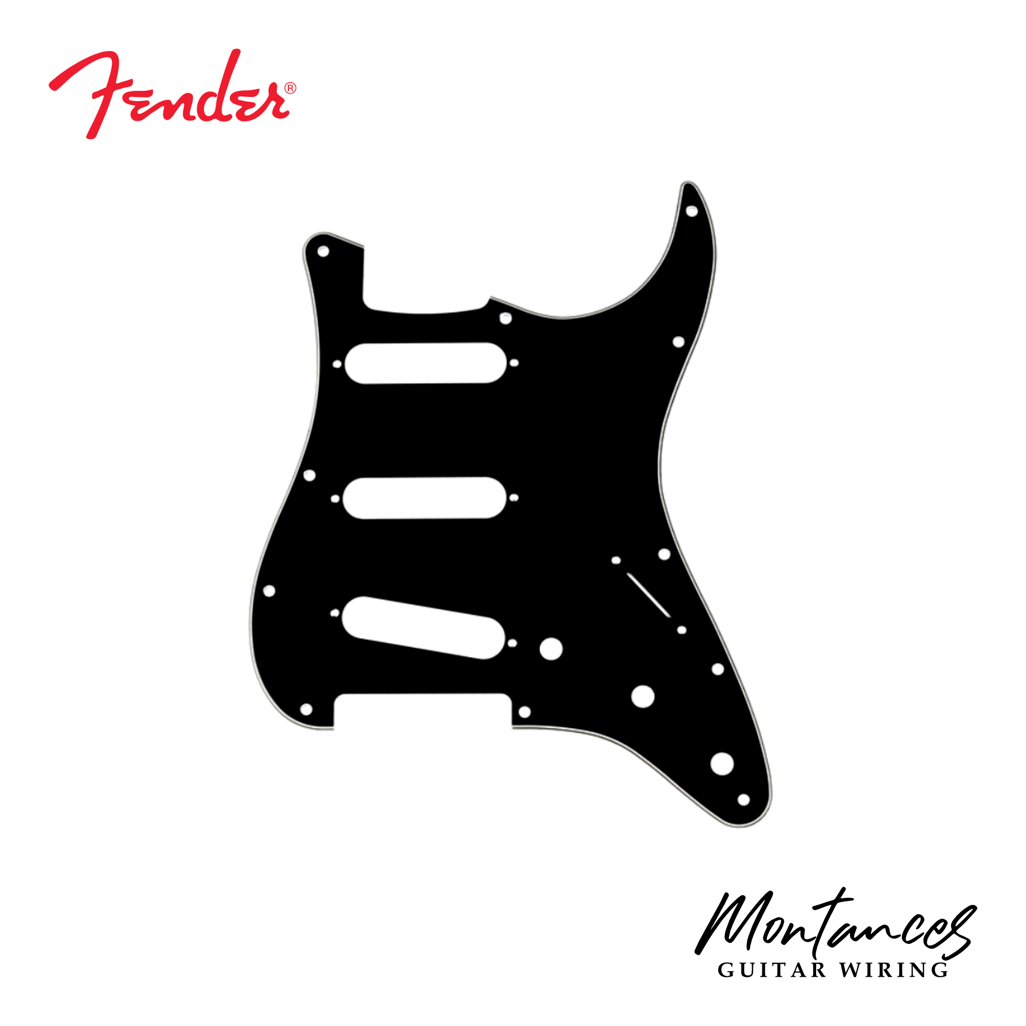 Pickguard for Fender® American Stratocaster, 11-hole