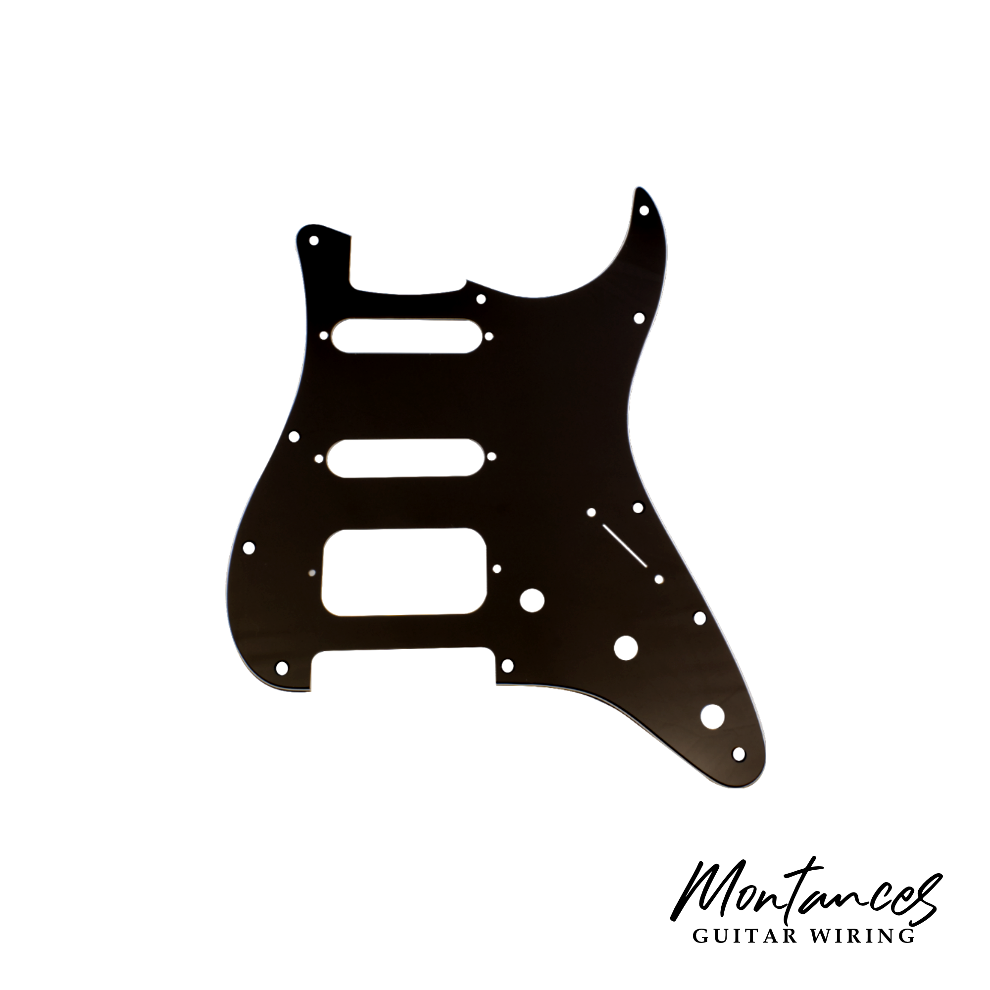 Pickguard for American Deluxe Strat®, HSS, 11 Hole, 3-Ply