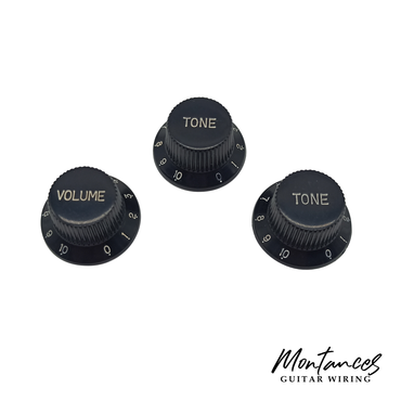 Strat Knobs 18 Splines