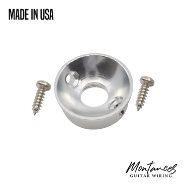 Jack Plate for Telecaster guitars, Electrosocket style made in USA