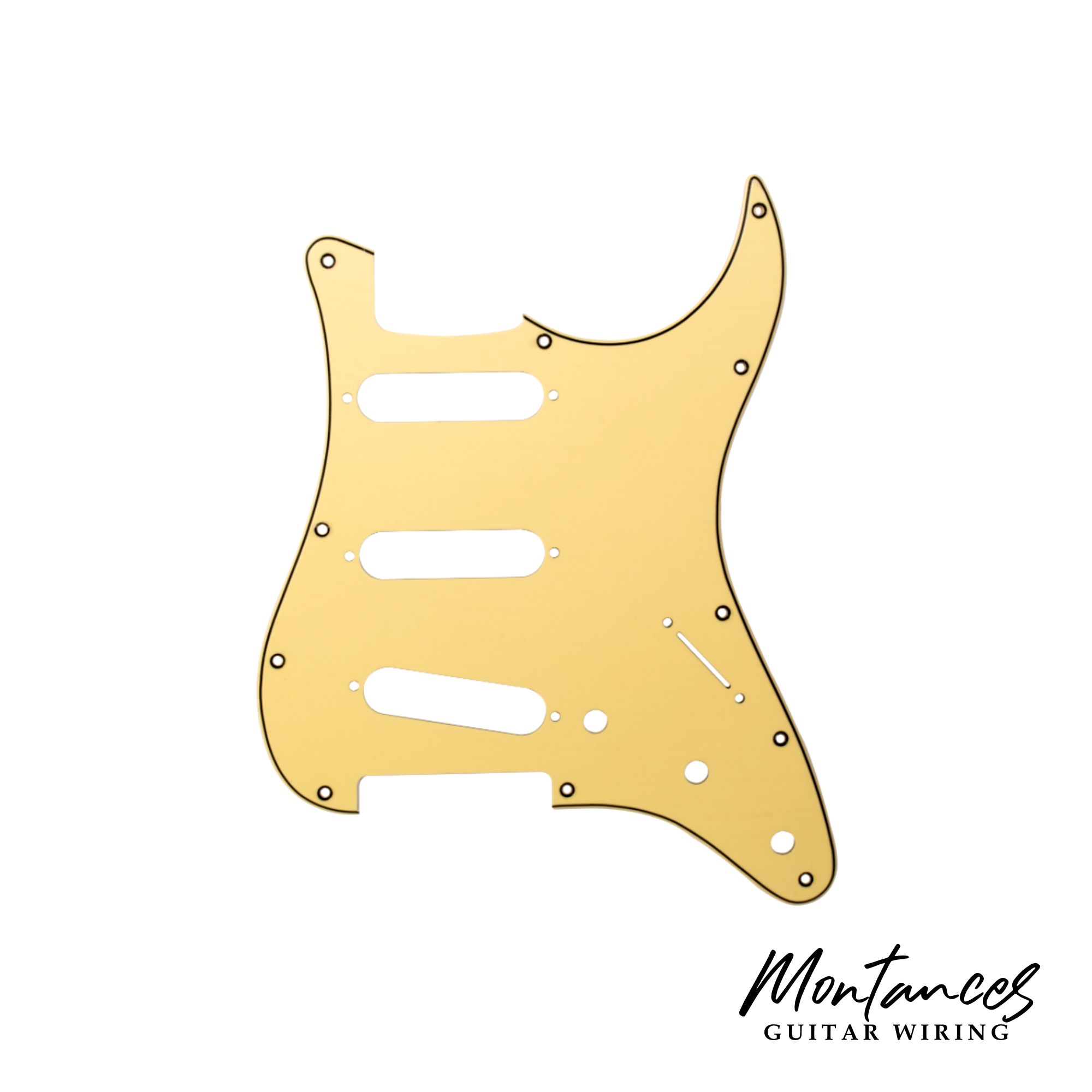 Pickguard for Strat style, 3-Ply, 11 hole