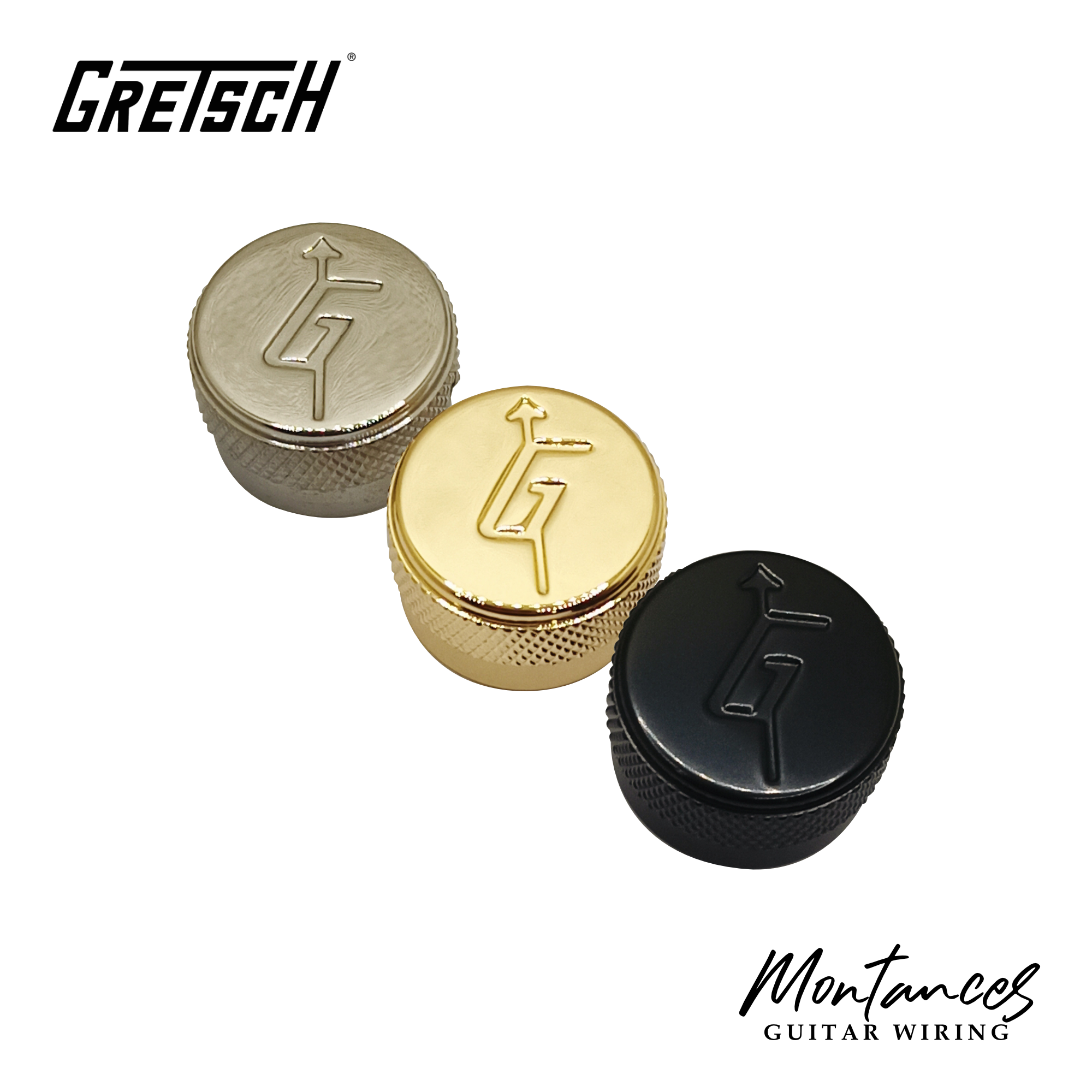 Gretsch® Metal Knobs 6.0mm
