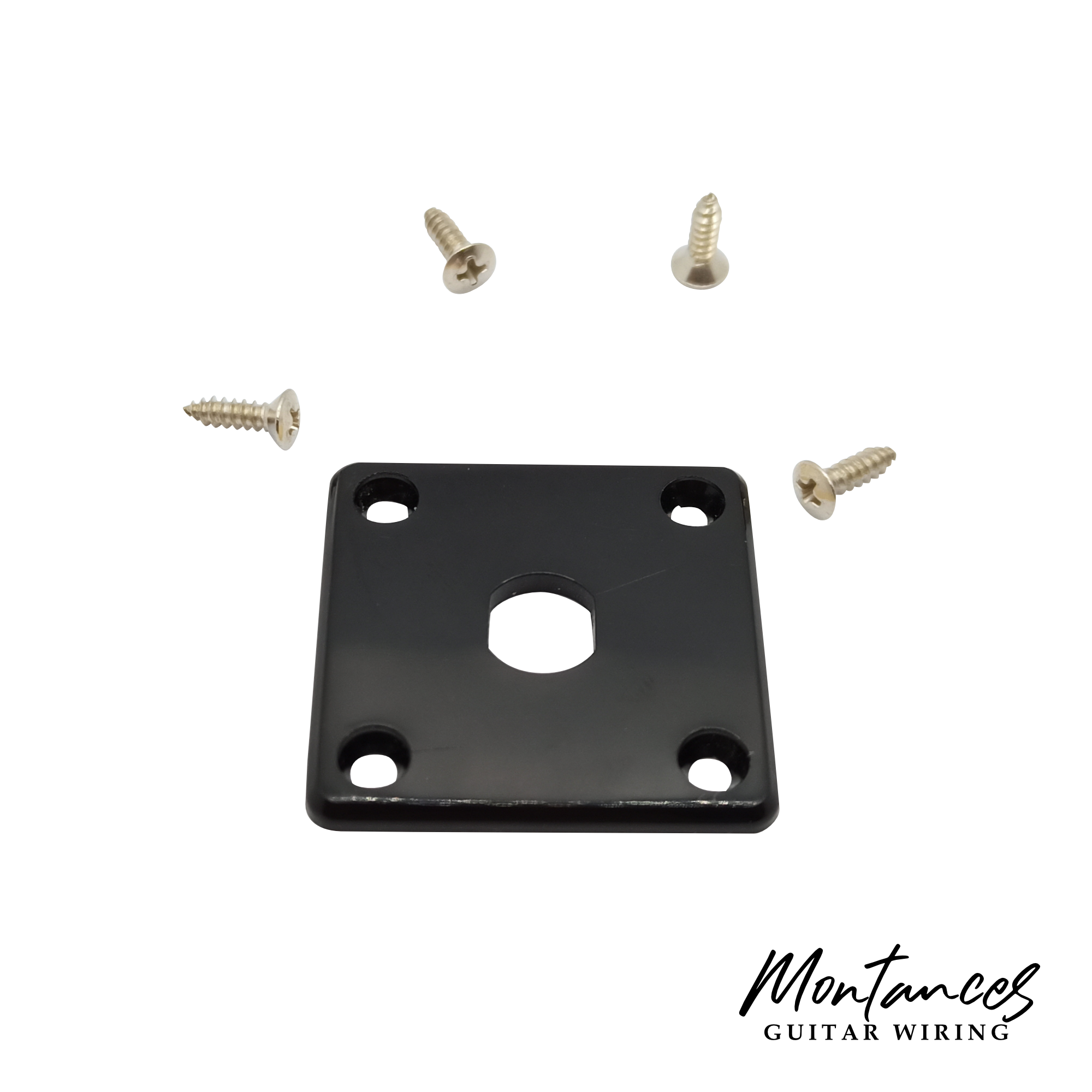 Jack Plate Square/Rectangular Socket Plastic Material for Les Paul