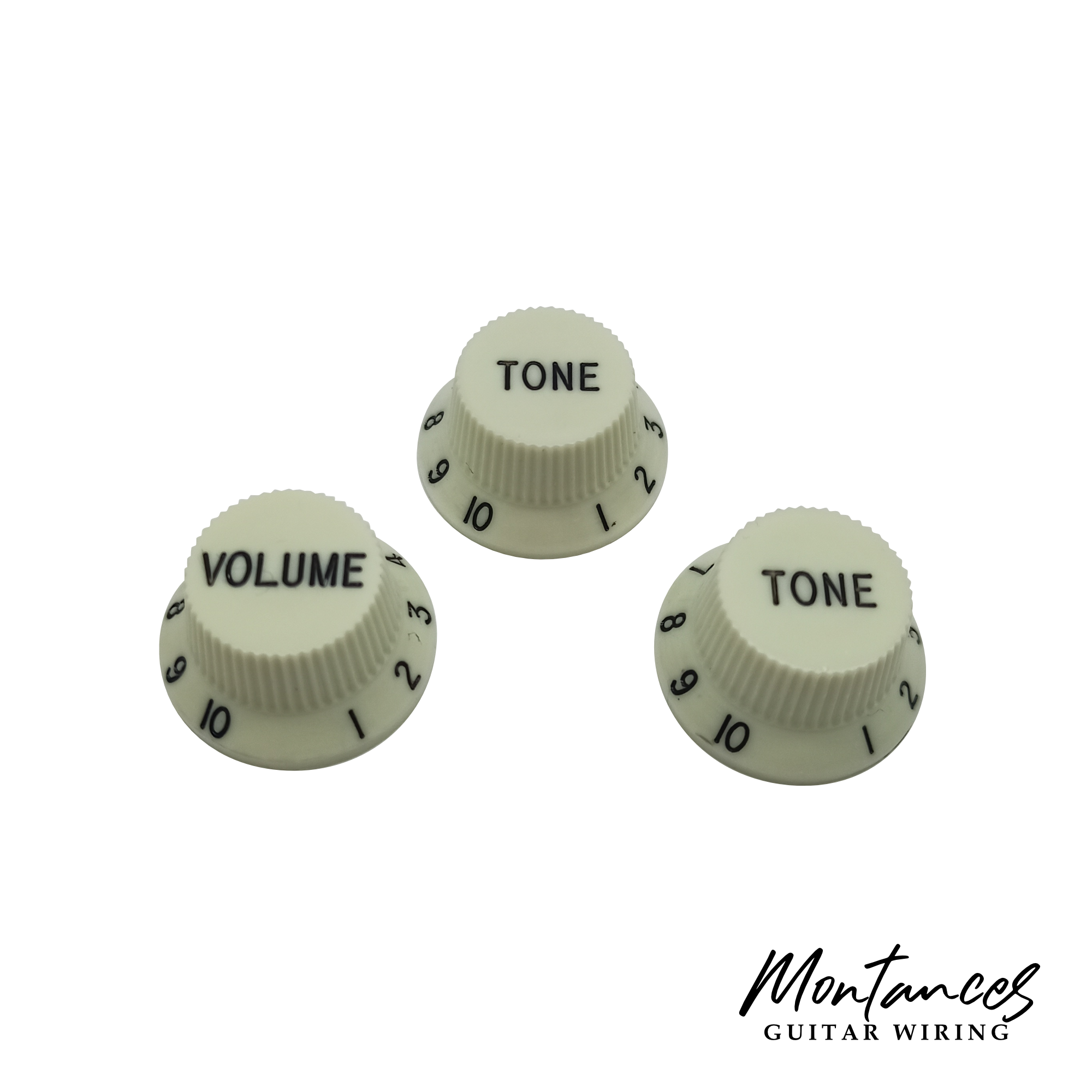 Strat Knobs 24 Splines Made in USA