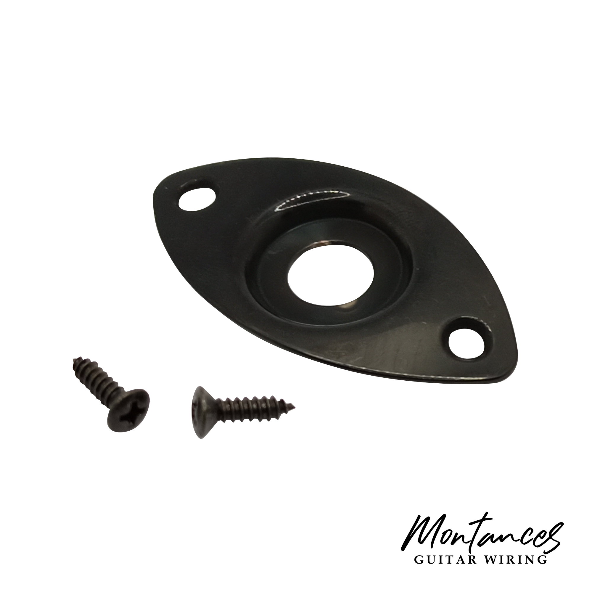 Jack Plate Oval Curved Metal