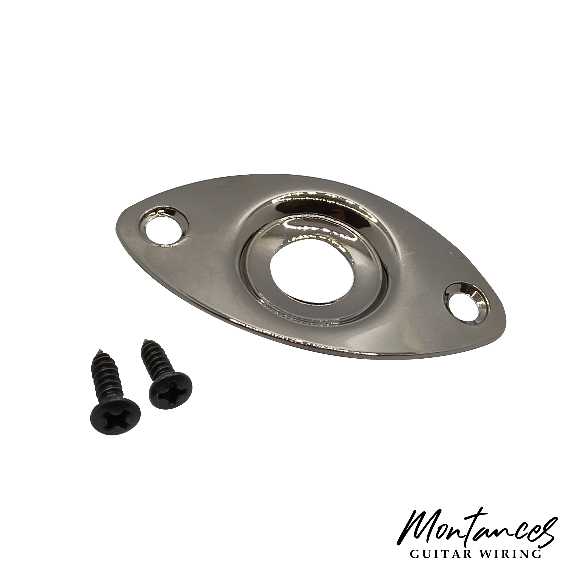 Jack Plate Oval Curved Metal