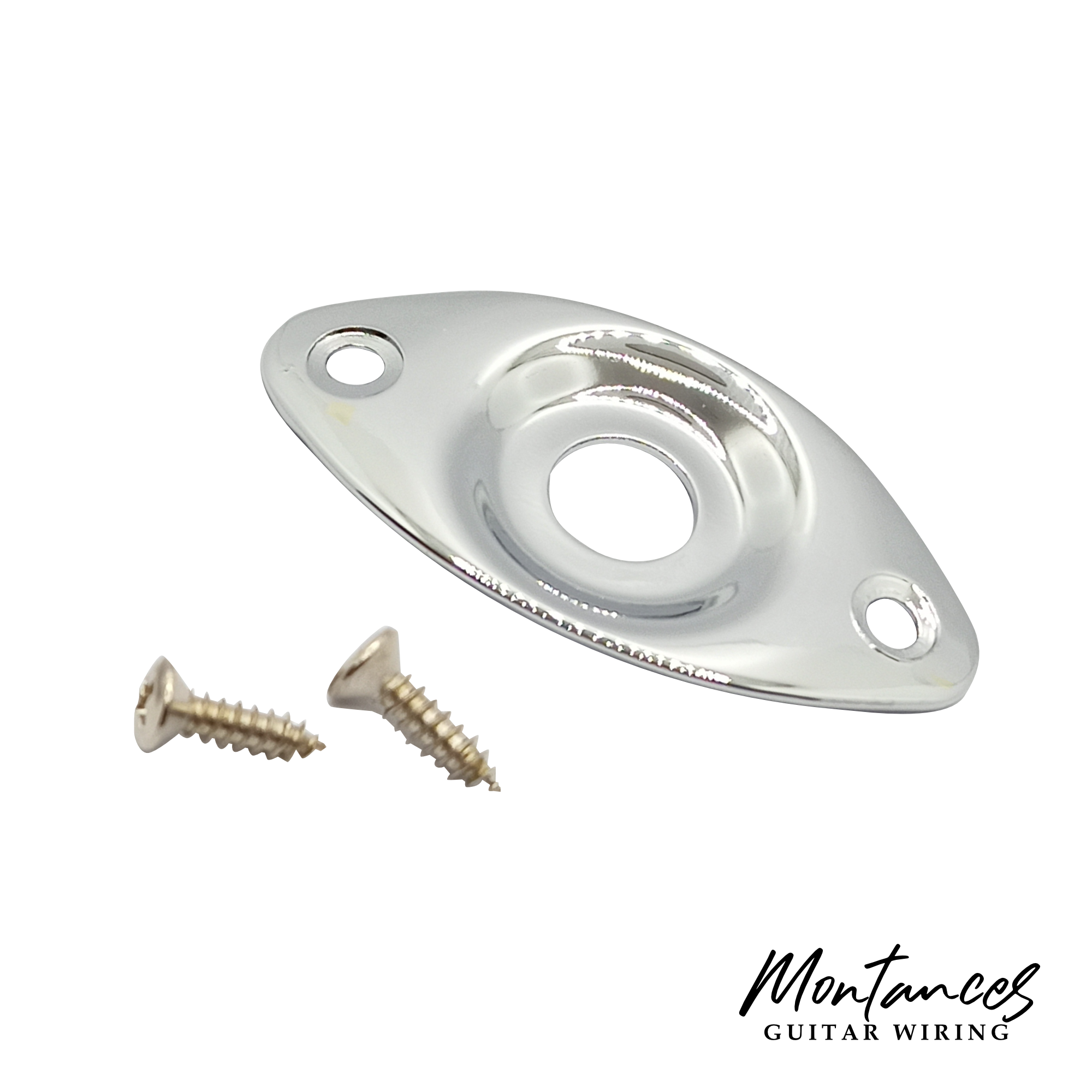 Jack Plate Oval Curved Metal