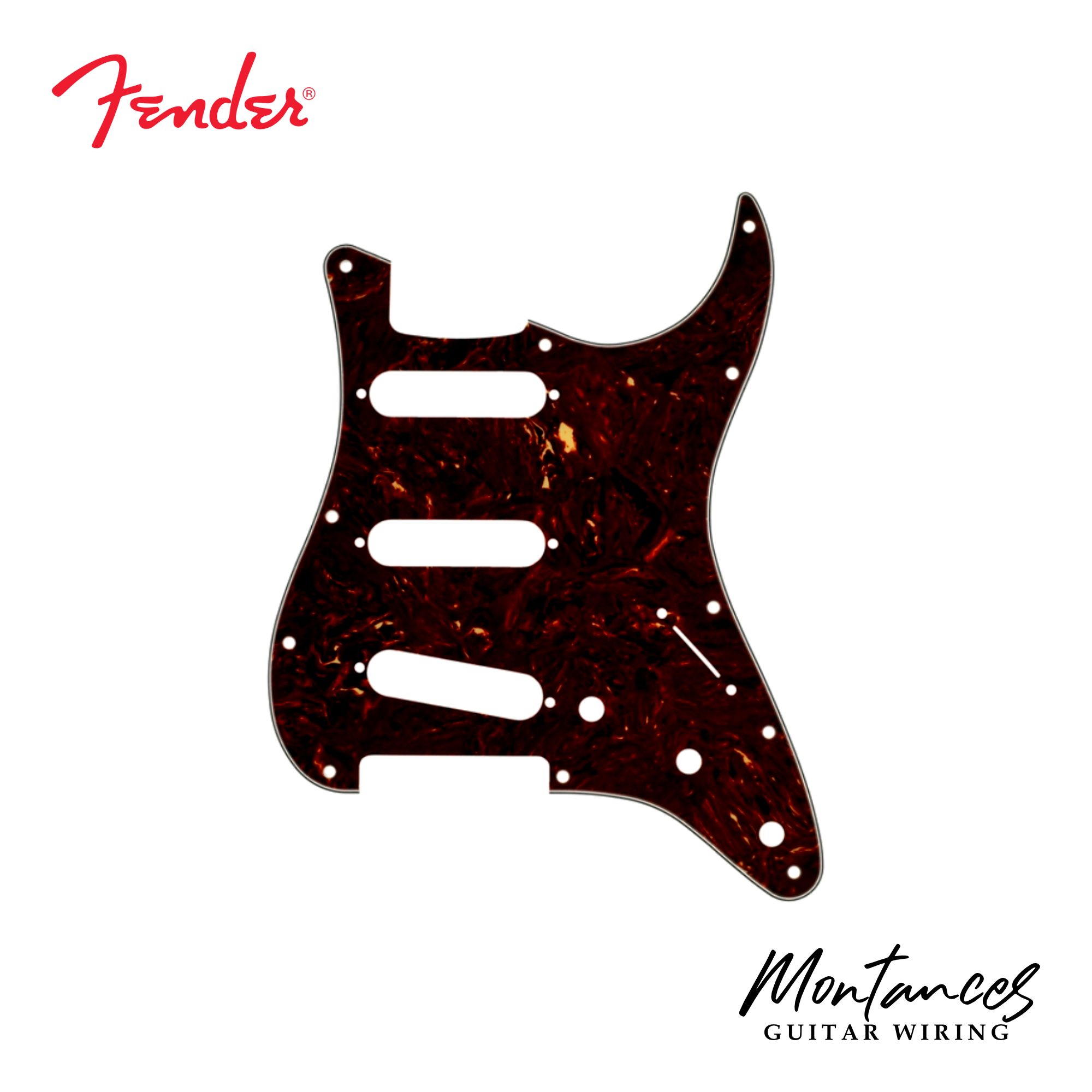 Pickguard for Fender® American Stratocaster, 11-hole