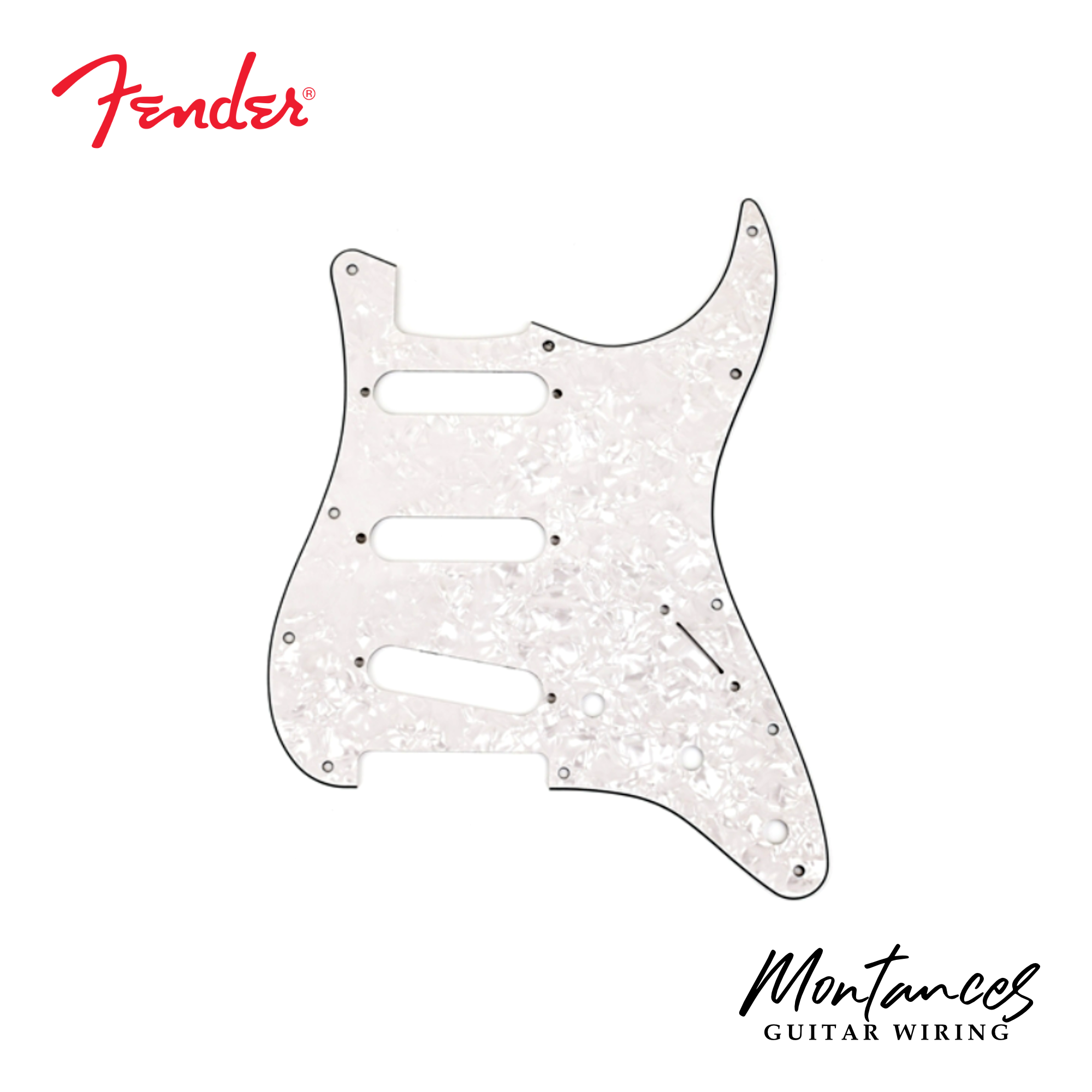 Pickguard for Fender® American Stratocaster, 11-hole