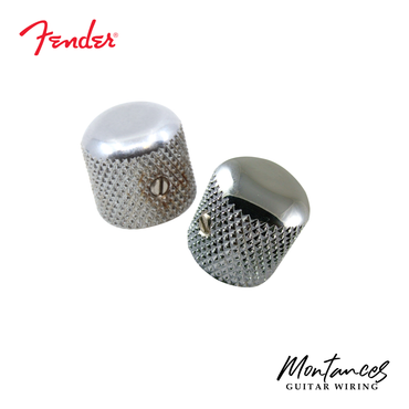 Knobs for Fender® Telecaster, Dome style, with set screw (2pcs)