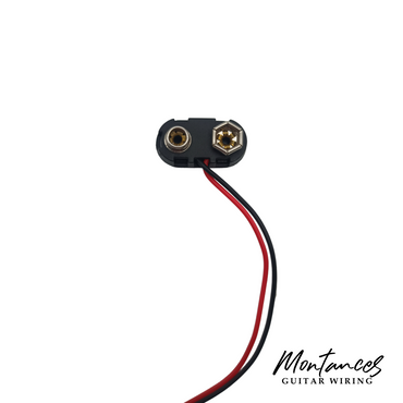 Premium 9V Battery T-Type Connector Clip with 15cm Lead Wires