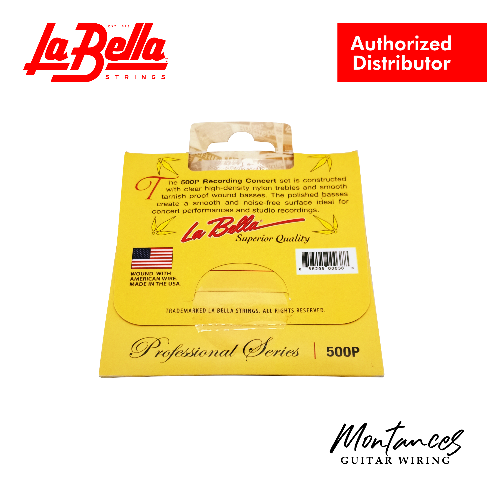 La Bella 500P Professional Concert & Recording - Classical Guitar Strings