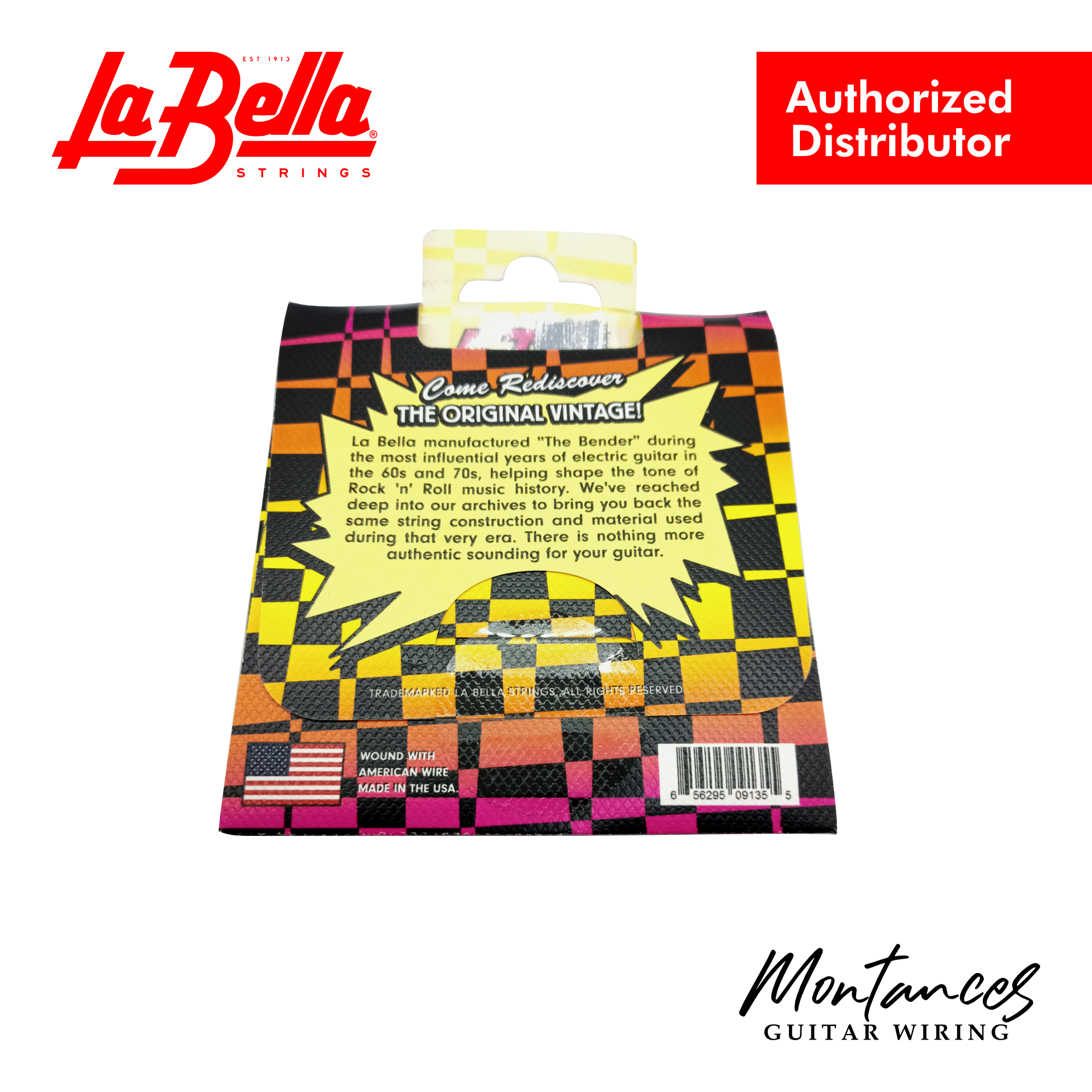 La Bella B942 Super Bender Electric Guitar Strings – 9–42 | Nickel-Plated Roundwound | Super Light Tension | Made in USA