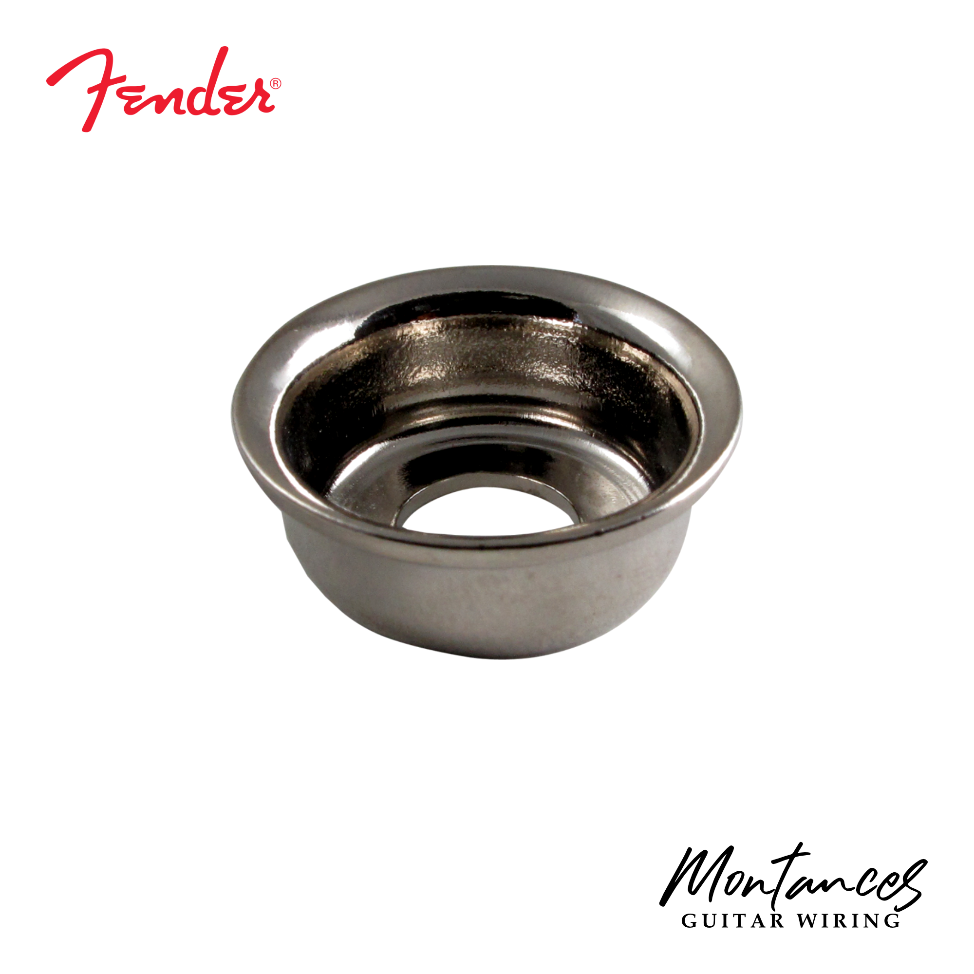 Jack Plate for Fender® Telecaster, Nickel