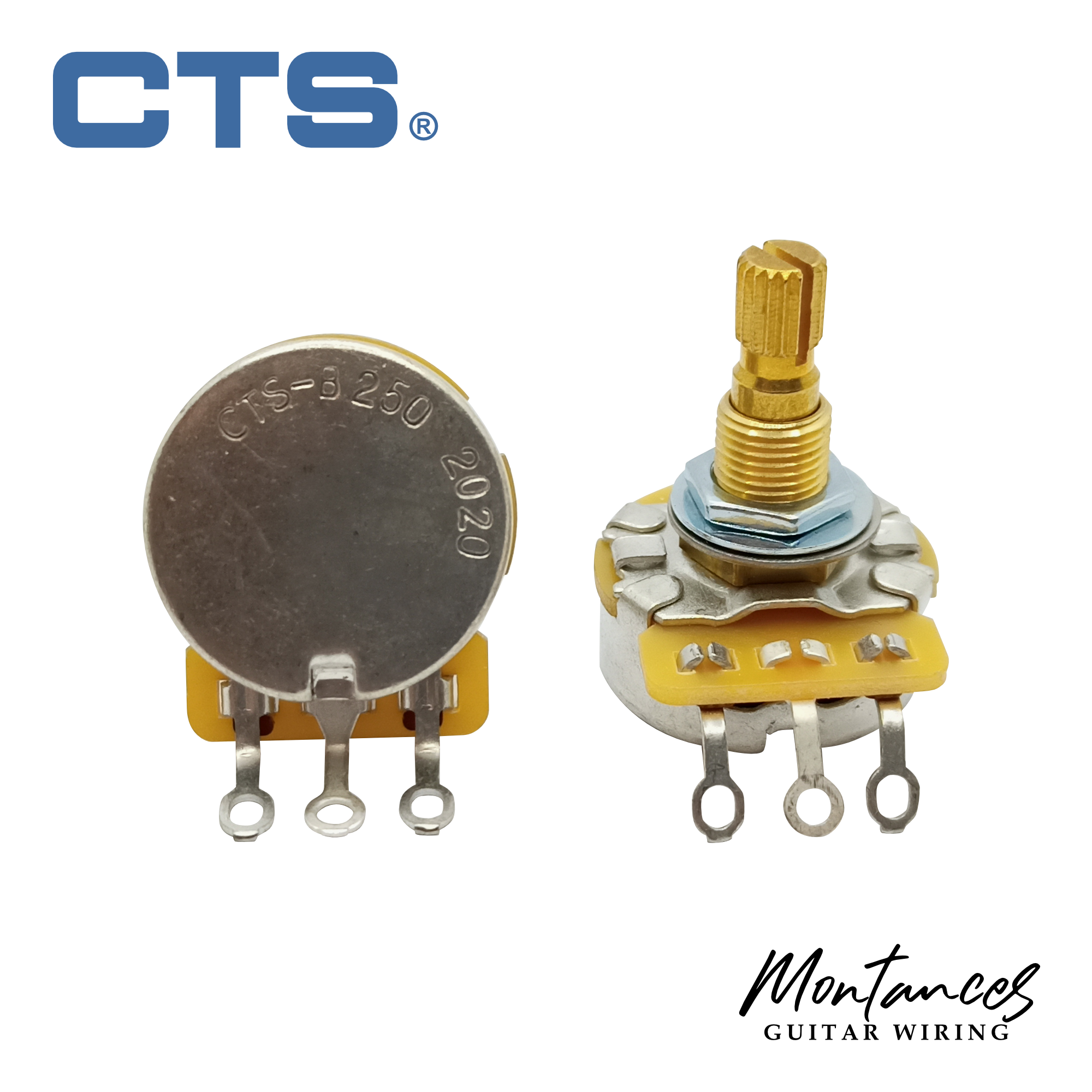 CTS® Metric ⅜” Standard Length Full-Size Potentiometer