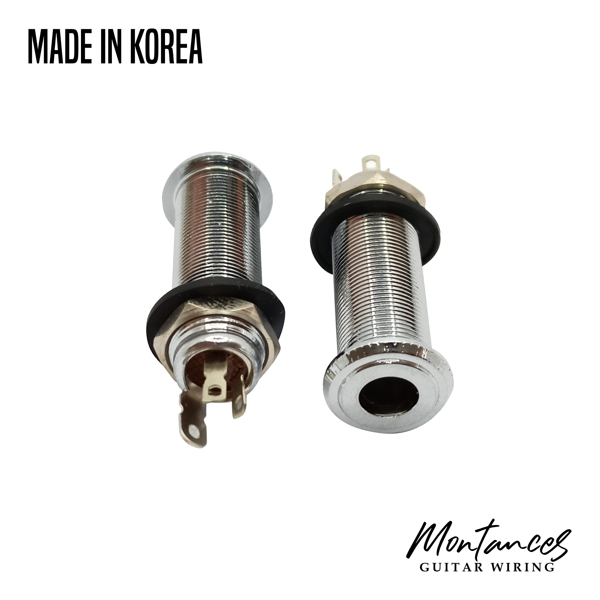 Guitar Output Jack Barrel Type (Stereo and Mono)