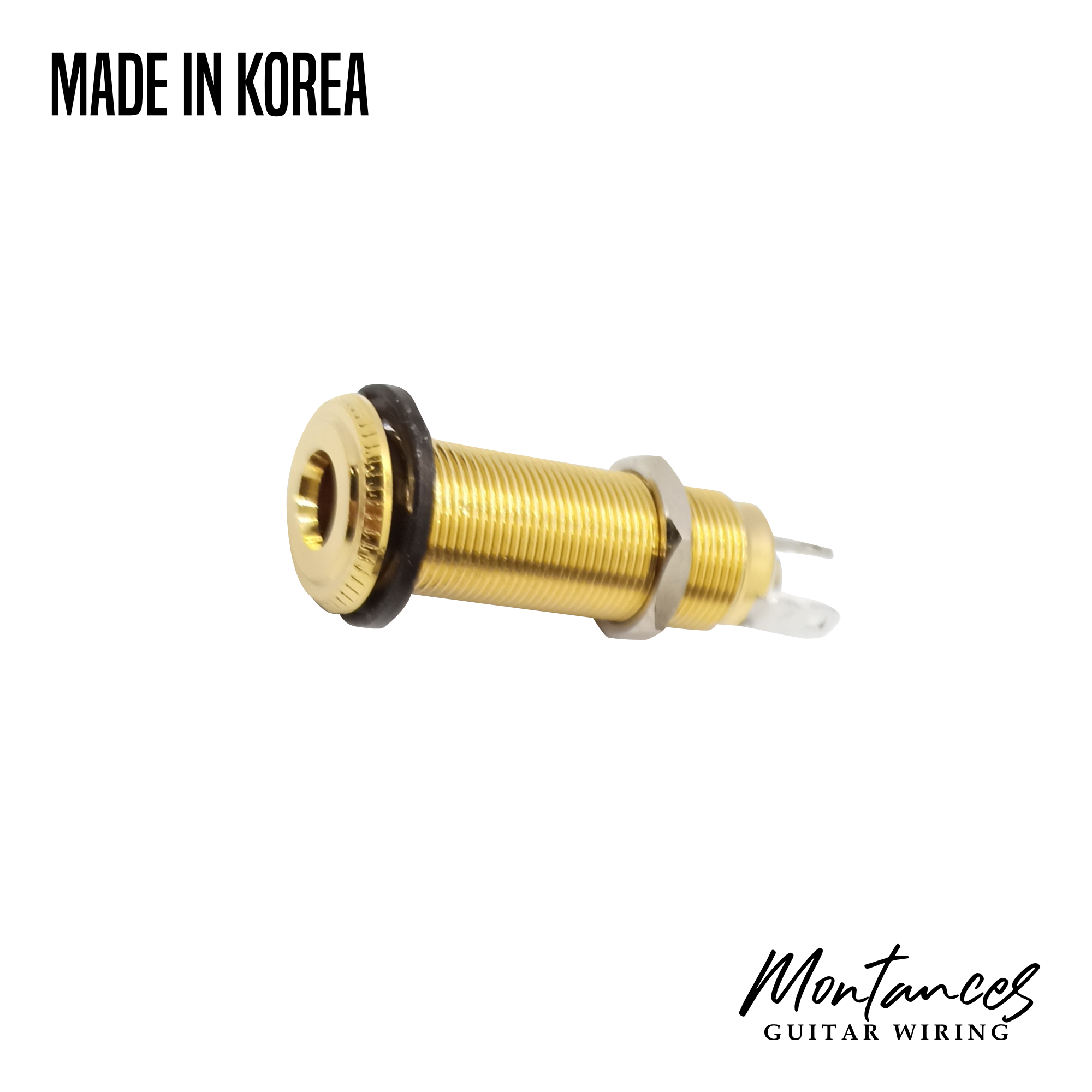 Guitar Output Jack Barrel Type (Stereo and Mono)