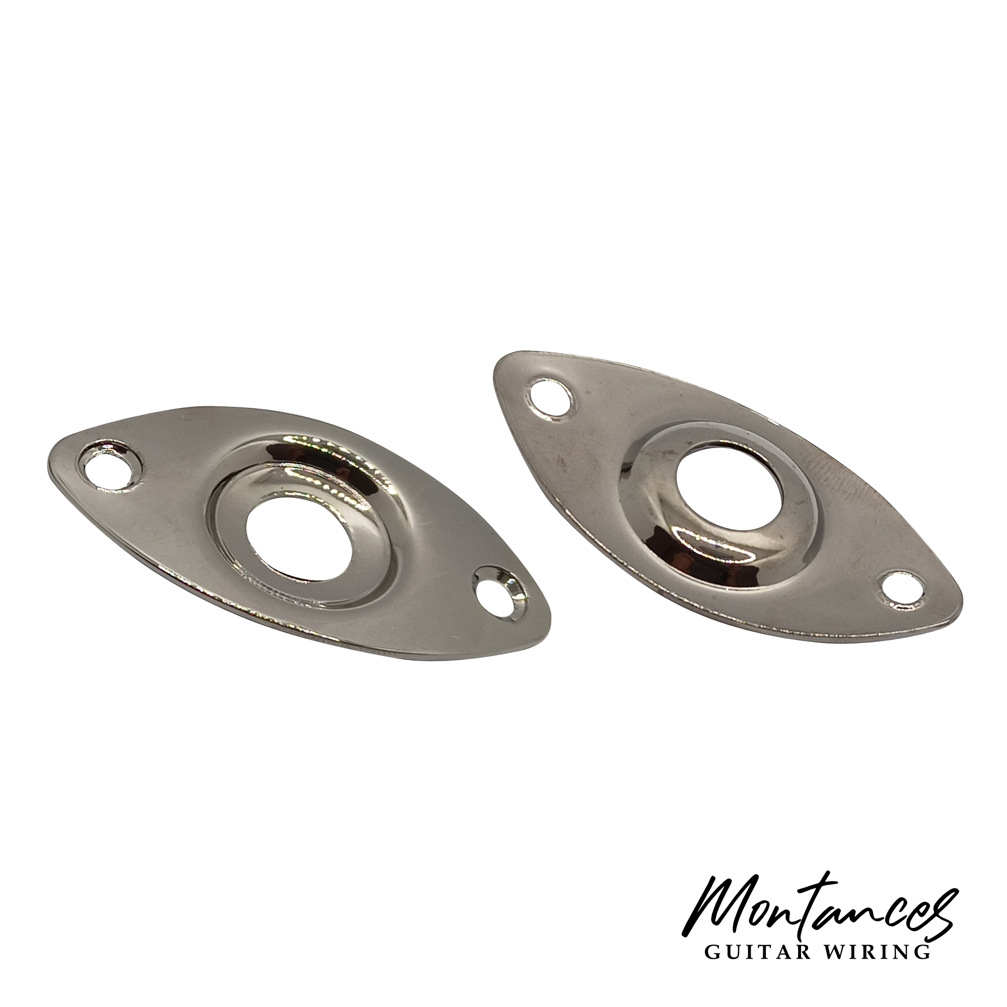 Jack Plate Oval Curved Metal