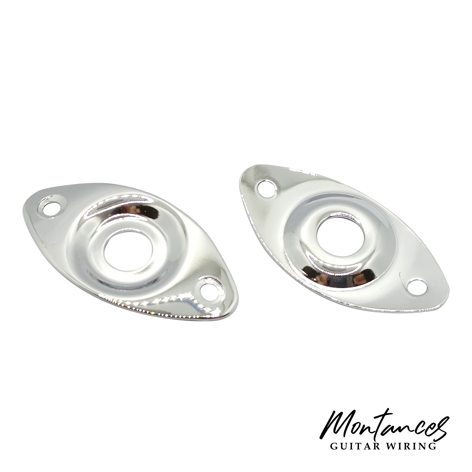 Jack Plate Oval Curved Metal