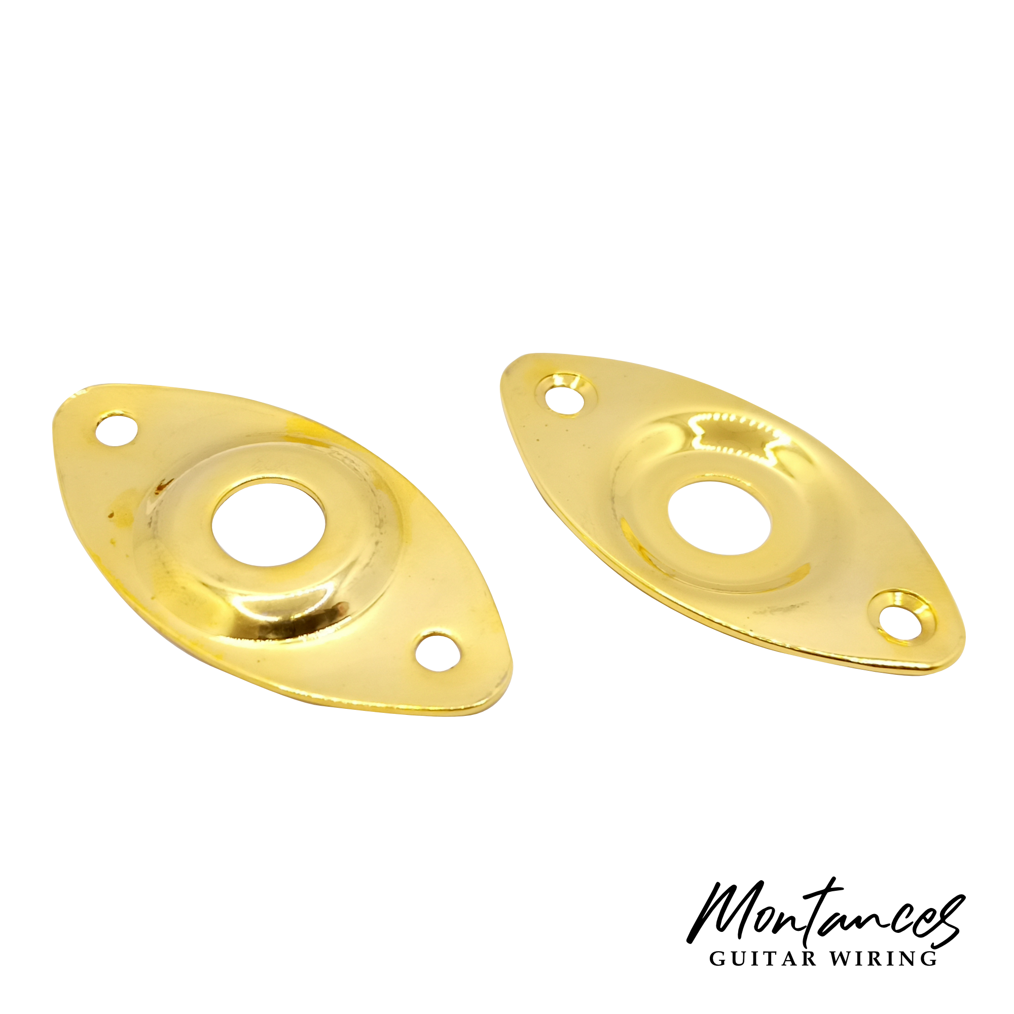 Jack Plate Oval Curved Metal