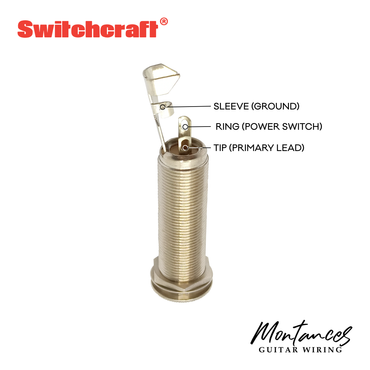 Switchcraft® Output Jack Barrel Type Made in USA