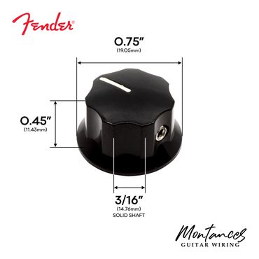 Fender® Dual Concentric Knobs For Jazz Bass