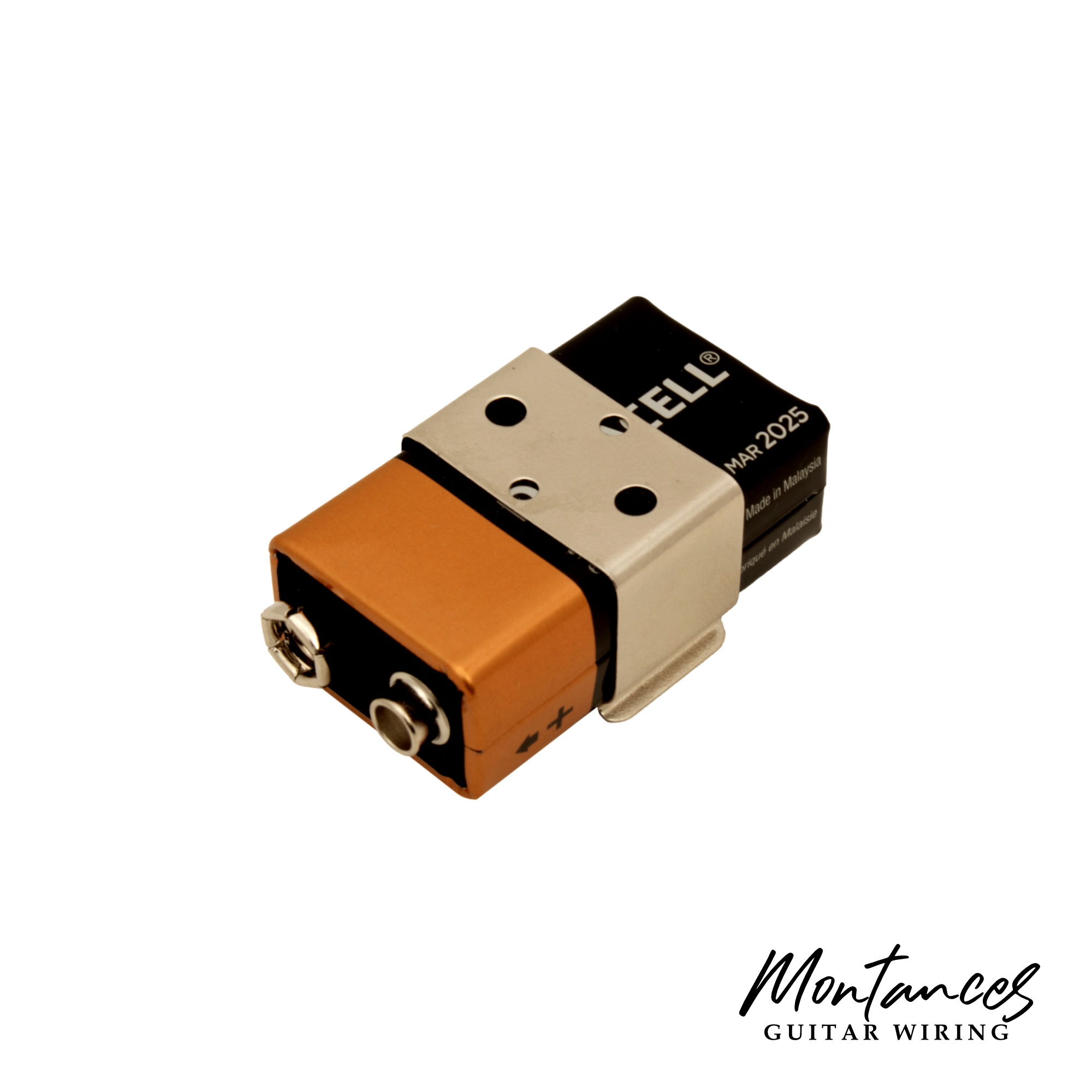 Battery Holder for 9V, Chassis Mount, Horizontal