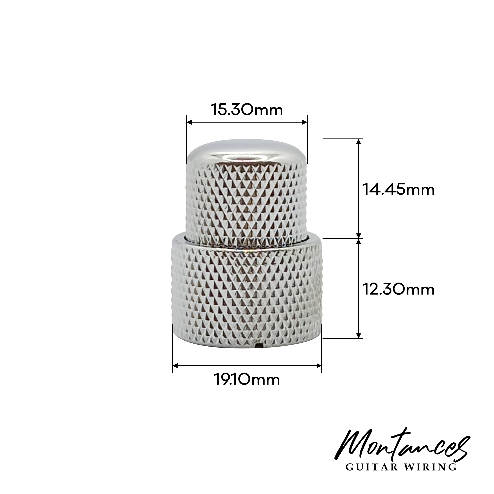 Metal Knobs Dual Control