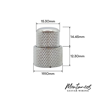 Metal Knobs Dual Control
