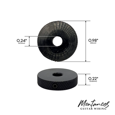 Metal Roller for Jaguar / Jazzmaster Guitars (Metric)