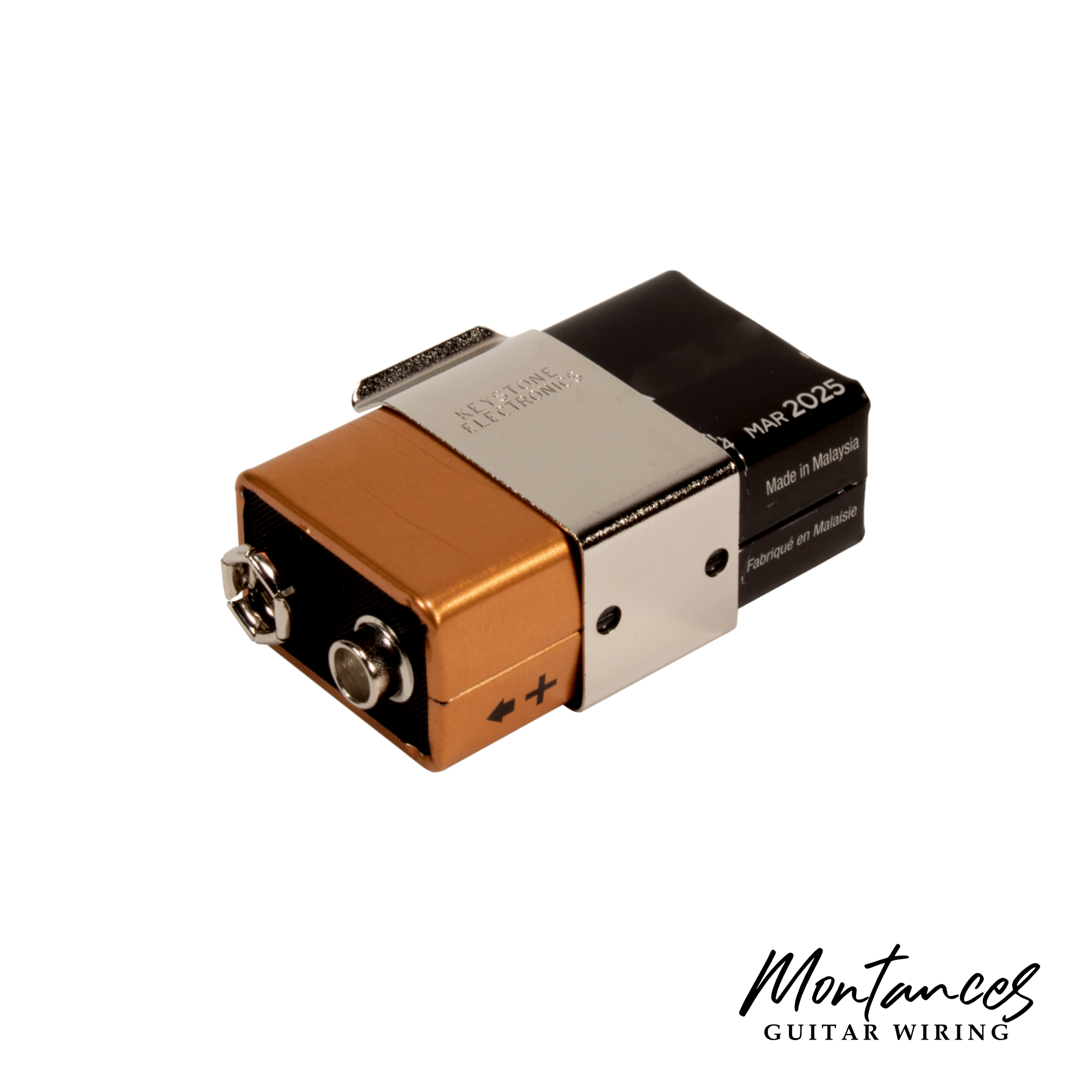Battery Holder for 9V, Chassis Mount, Vertical