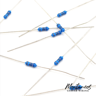 Metal Film Precision Resistor 1% Tolerance, 1/4 Watt, 12K to 100K Ohms