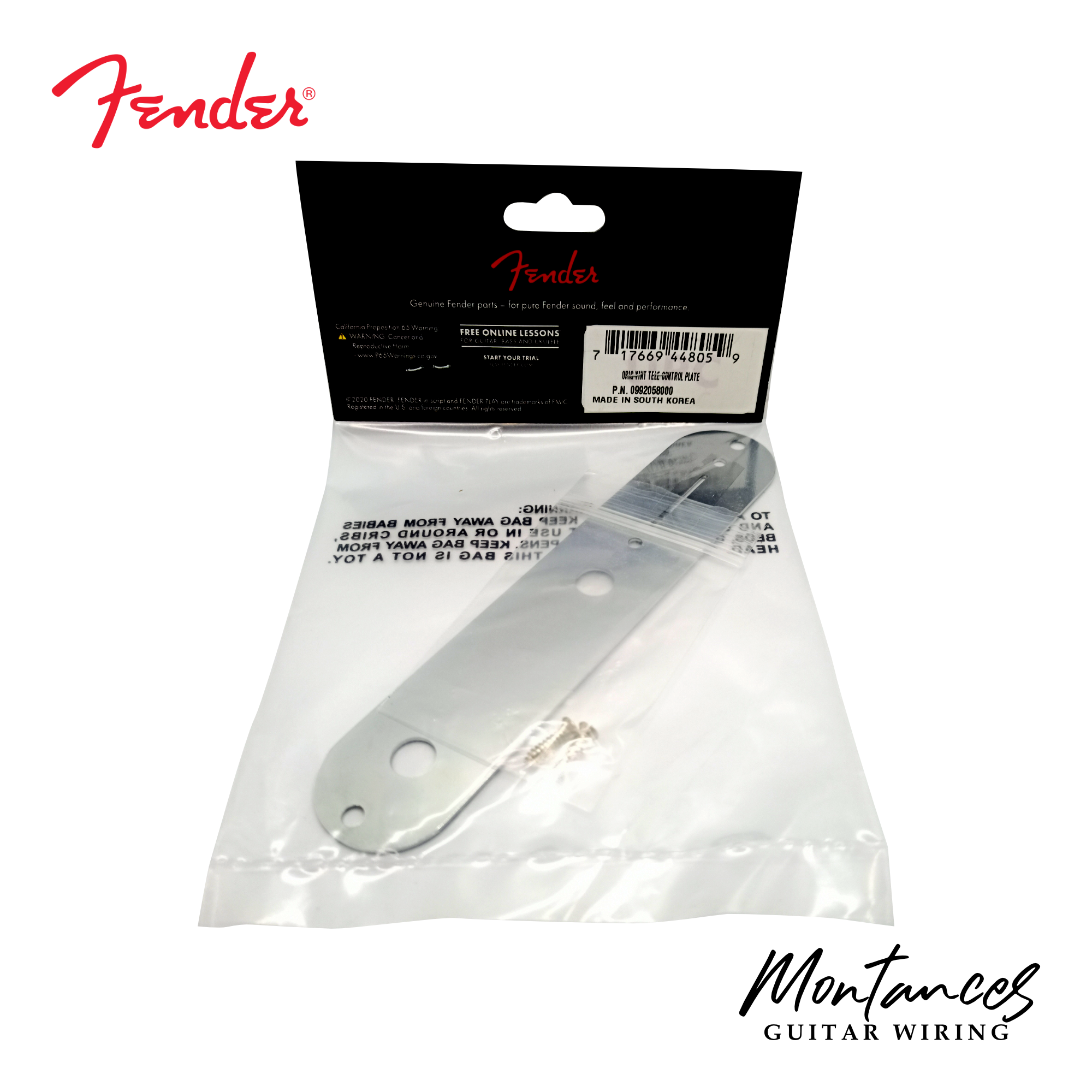 Fender® Control Plate for Telecaster