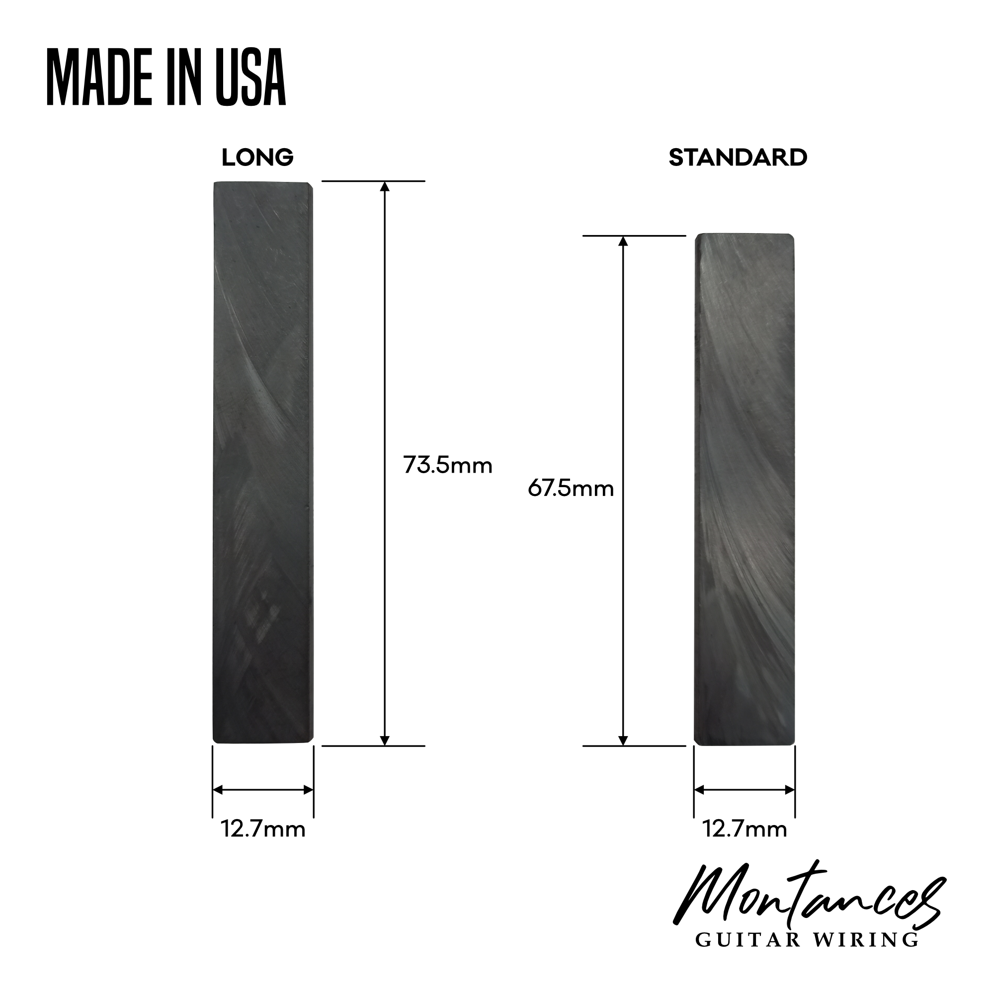 Bar Magnet for 7 strings Humbucker