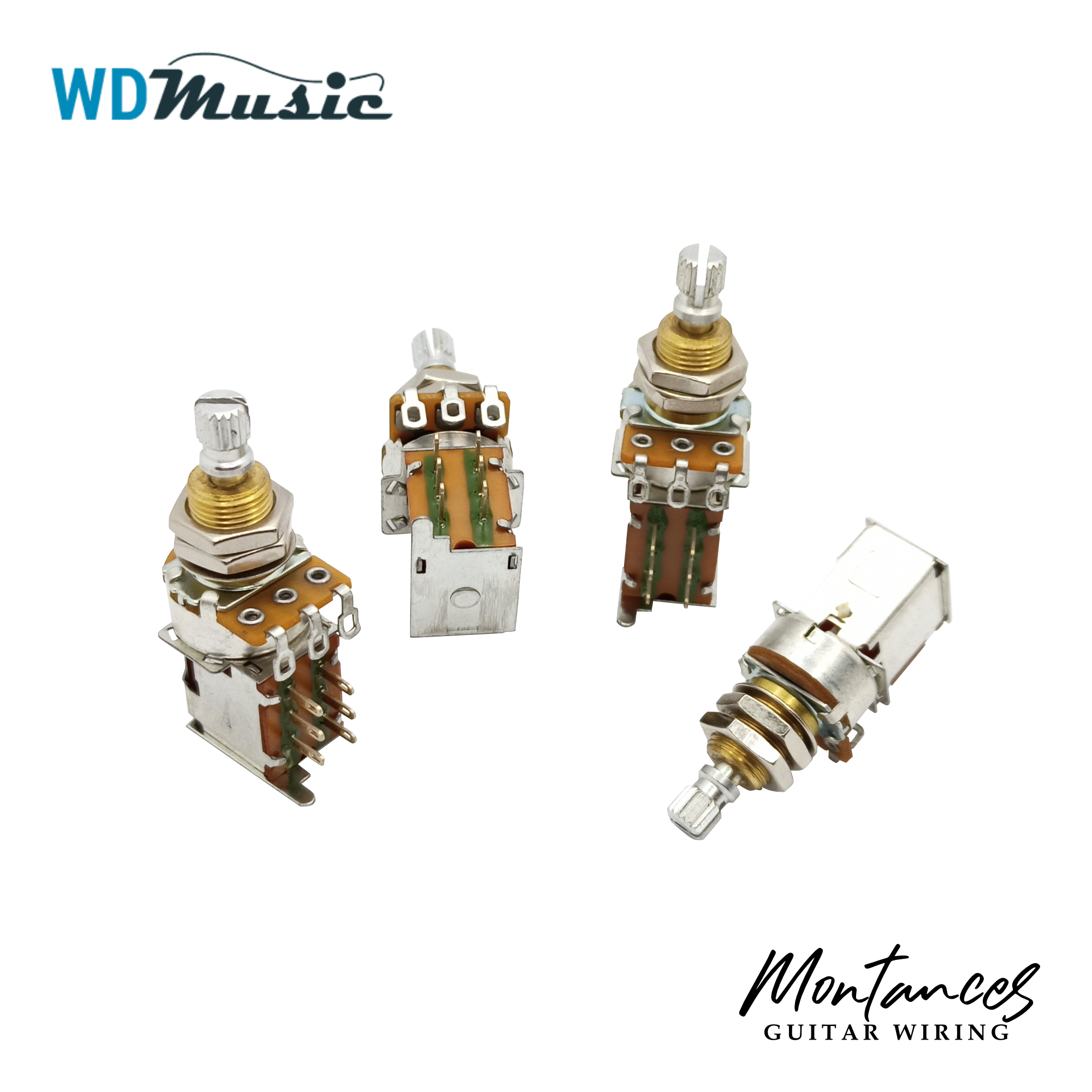 WD® ⅜” Standard Length Push Push Potentiometer Made in USA