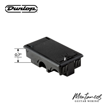 Dunlop Battery Box, snap-in enclosure