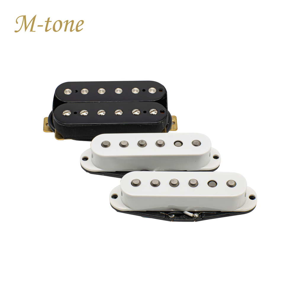 M-Tone HSS Strat Pickup Set | Alnico 2 | Calibrated Set | Warm